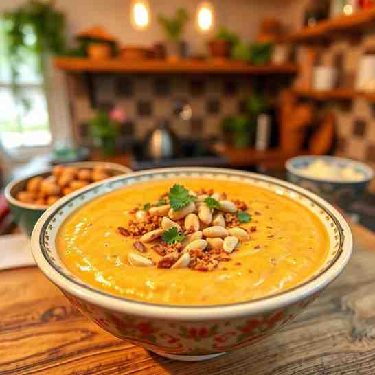 La Bouillie - Chadian Peanut Porridge Recipe